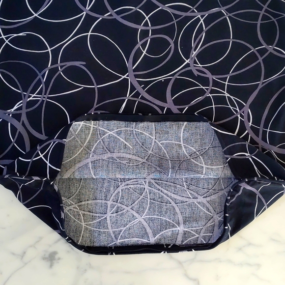 NWOT. IKEA 100% Cotton Large Multicolor Design Accent Pillow with Zipper Closure - Picture 2 of 4